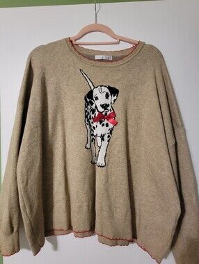 KAILY K Dalmatian Soft Sweater
